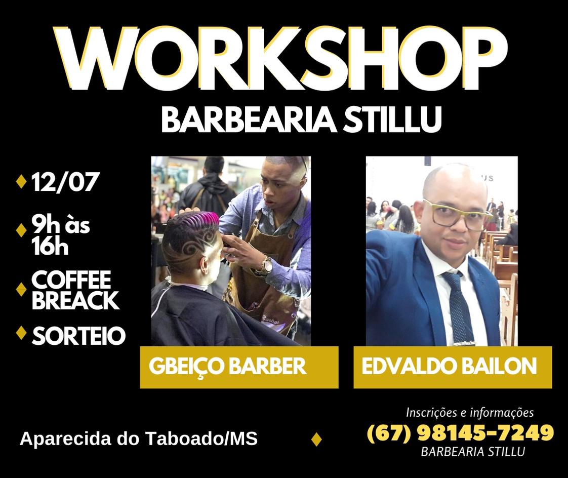 Barbearia Stillu vai promover Workshop para profissionais e pessoas que querem investir na carreira