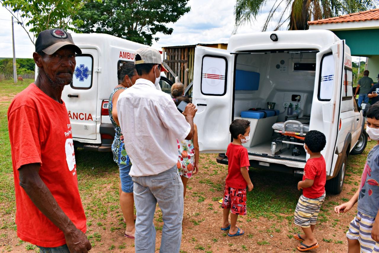 Saúde: Ambulâncias compradas pela Prefeitura de Selvíria são entregues nos assentamentos