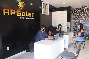 APSolar reinaugura escritório na Av. Orlando Mascarenhas 