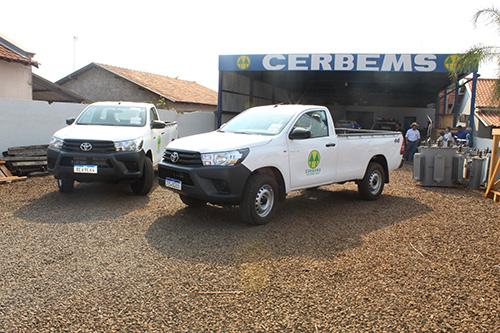 CERBEMS adquire duas caminhonetes novas e garante eficiência no atendimento dos cooperados